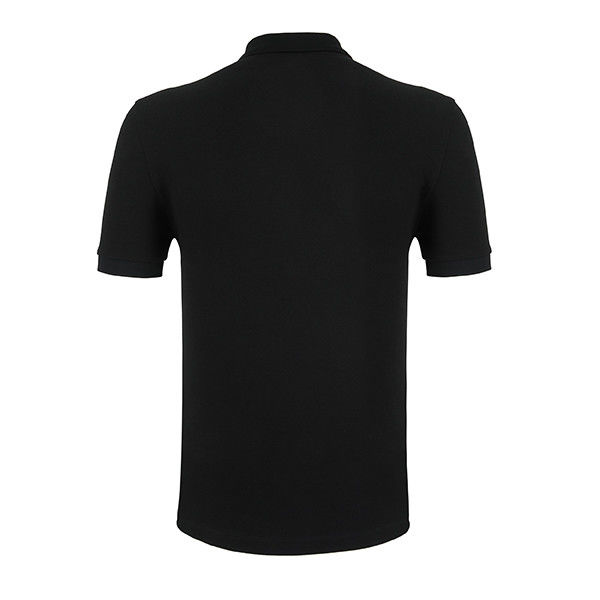 Camicia da polo da uomo con colore personalizzato e logo ricamato