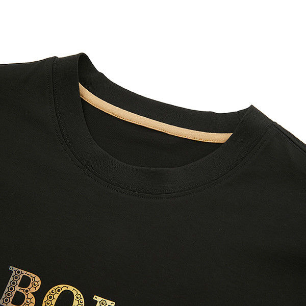 Tessuto a maglia O-Neck T-shirt a spalla da uomo
