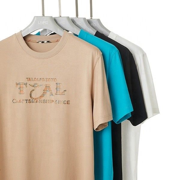 T-shirt da uomo in cotone semplice in abbigliamento con manica corta in grandi dimensioni