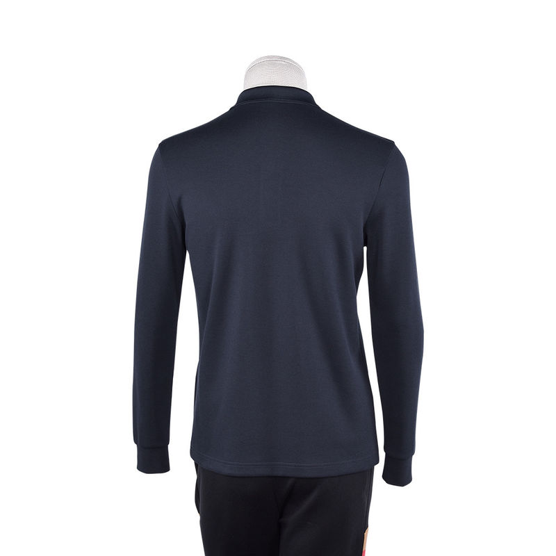 Camicia da polo da uomo di moda con maniche lunghe con colletto da camicia da lavoro e logo personalizzato