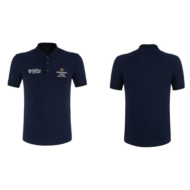 Stampa di logo personalizzata Uomo sentirsi bene Indossare attivo uniforme polo camicia per bambini