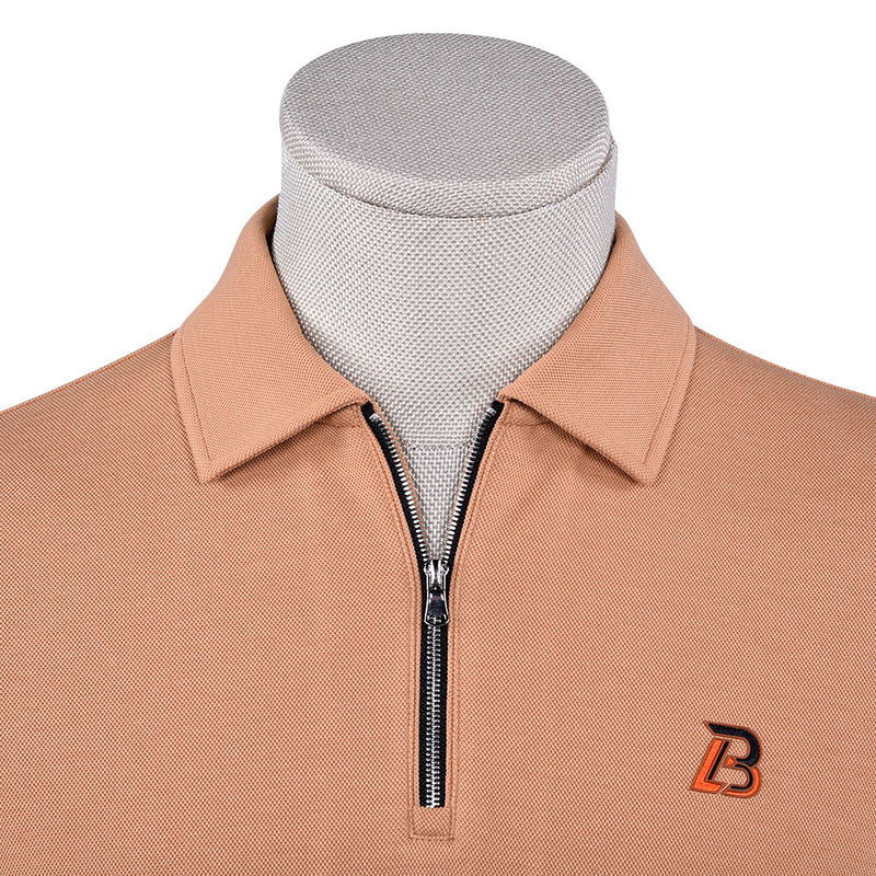 Stagione autunnale Camicia da polo impermeabile a manica piena per uomini Colori personalizzati 170-210 grammi