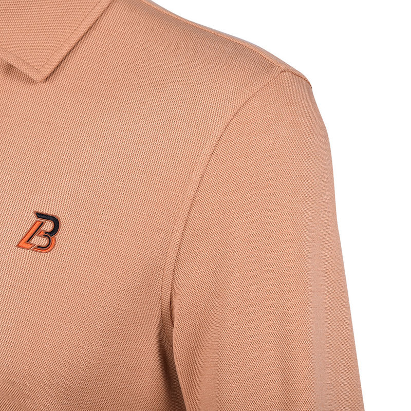 Stagione autunnale Camicia da polo impermeabile a manica piena per uomini Colori personalizzati 170-210 grammi