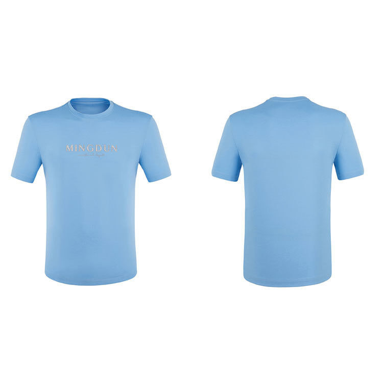 OEM ODM 100% cotone T-shirt a manica corta 300 Gsm con logo personalizzato