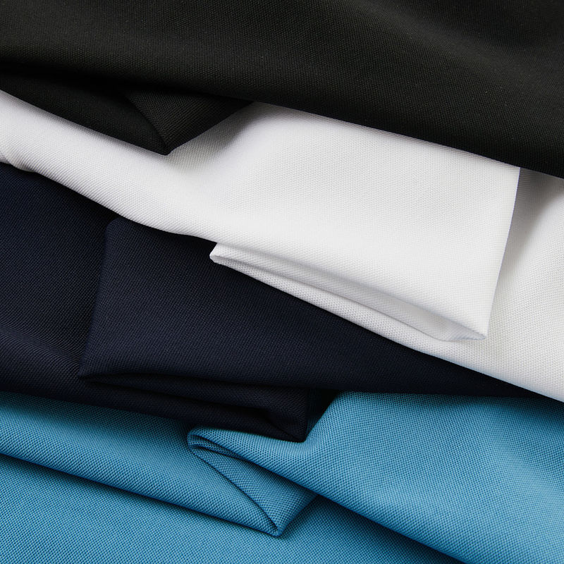 Protezione UV in cotone sublimato senza cuciture in colore solido Uniforme da golf Polo Shirt per uomini