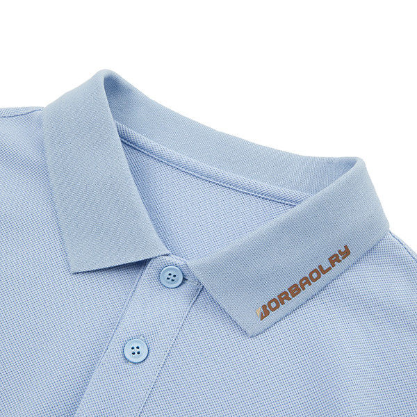 Colore personalizzato Logo Verde Blu Polo Sportivo Camicia 2024 Nuovo Comodo Tessuto Peso 170-210Grammi