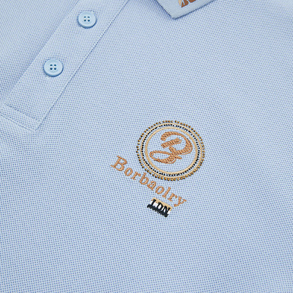 Colore personalizzato Logo Verde Blu Polo Sportivo Camicia 2024 Nuovo Comodo Tessuto Peso 170-210Grammi