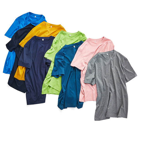 Colori di comfort T-shirt da uomo T-shirt semplice professionale con tessuto 100% cotone