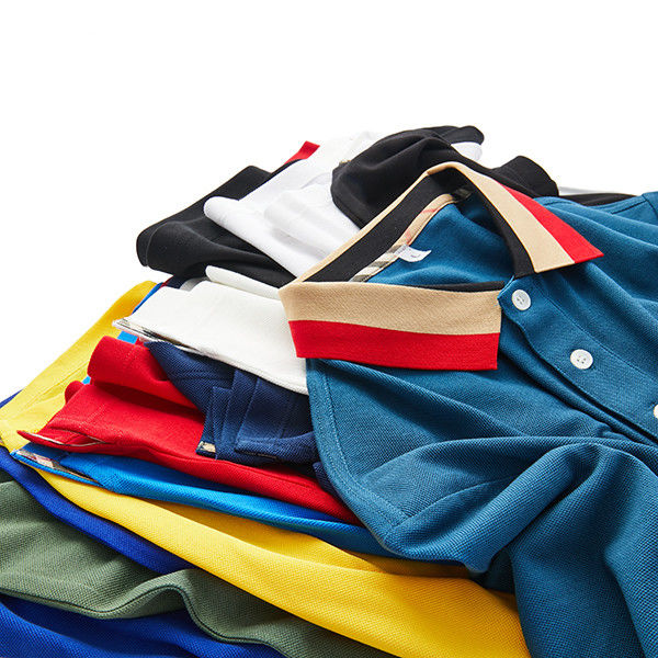 Supporto 7 giorni Ordine campione Tempo di consegna quotidiano ufficio casual indossando velocemente asciuga camicia di polo di cotone biologico