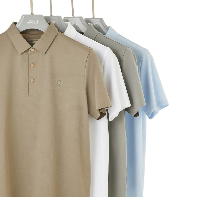 Comodo Unico Sublimato Camicia Polo Maschile 100% di cotone Customized Uniforme Maschile