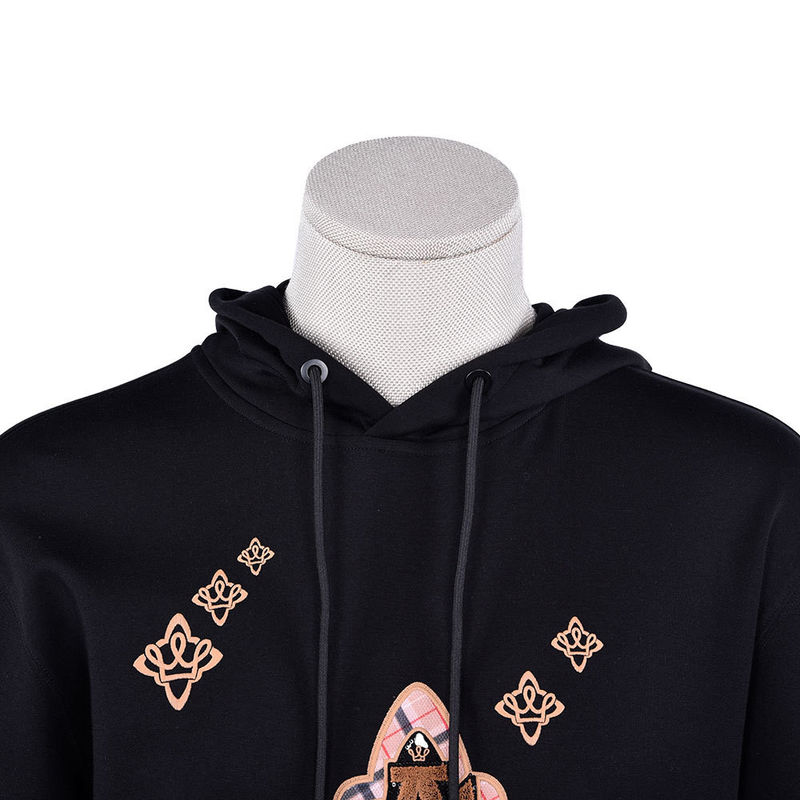 Logo personalizzato colore felpe con cappuccio e pantaloni maschili Set 100% cotone abiti per i vostri vestiti
