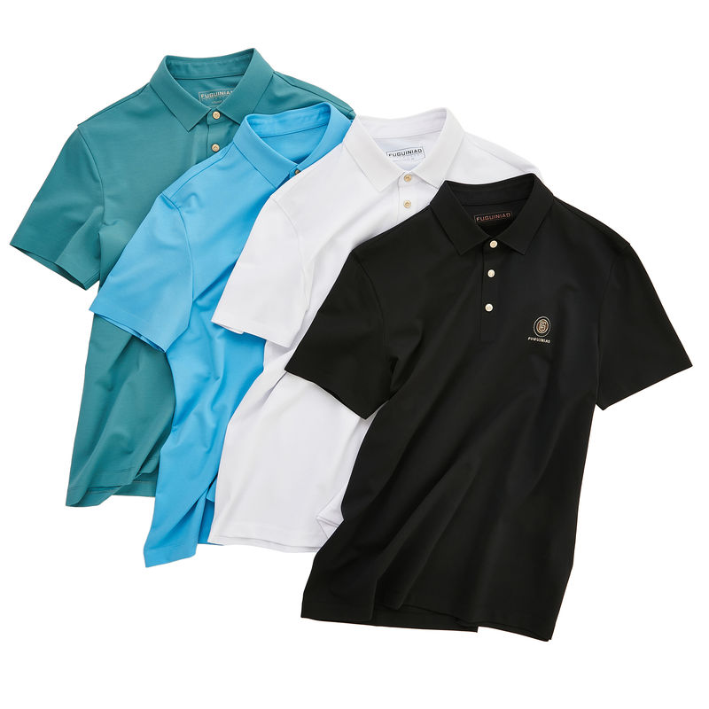 Stampa verde 170-210 grammi Camicie da polo da uomo personalizzate 100% cotone Camicie da polo da estate