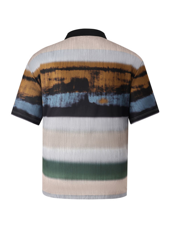 Cotton Blend Bambini Polo T-shirt respirabile in vari colori e stampa divertente