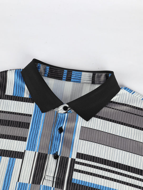 Camicie da polo da bambino a manica corta di cotone di colori vivaci per sport