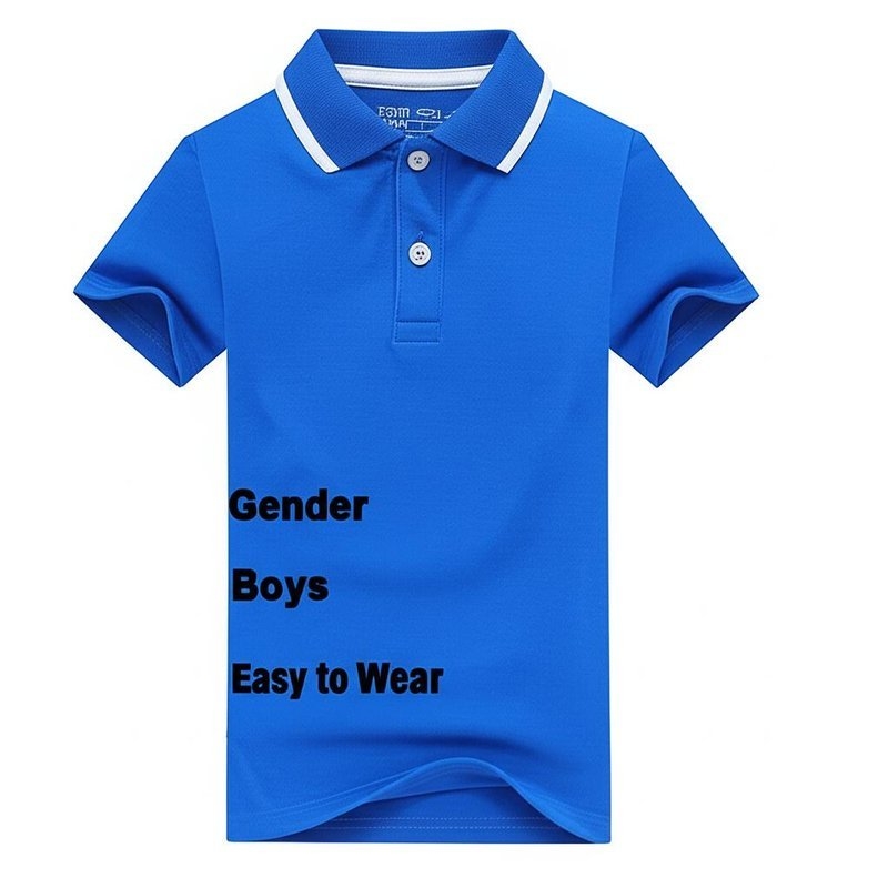 Abbordabile Bambini Polo Camicie per Ragazzi Gruppo d'età Bambini Genere Ragazzi Facile da indossare