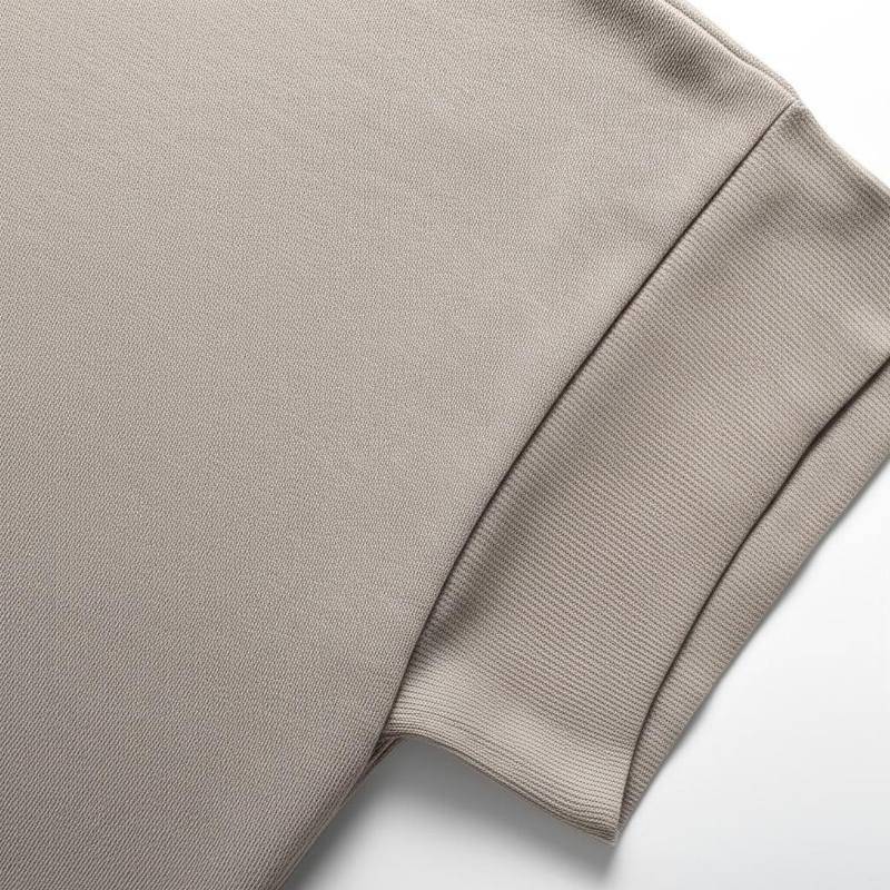 T-shirt da uomo a maglia, maniche corte e design personalizzato per abbigliamento da uomo
