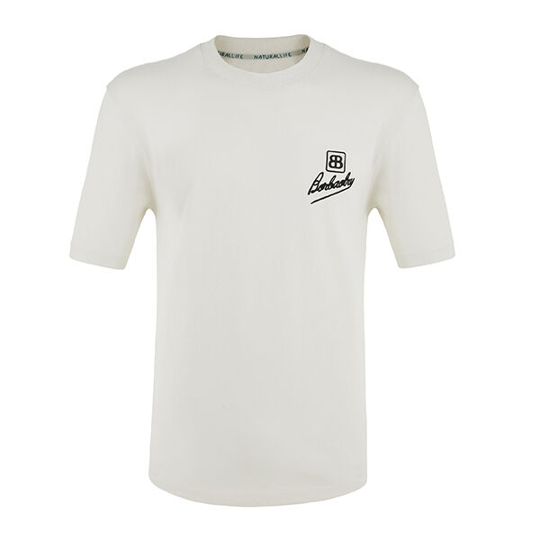 T-shirt oversize normale personalizzata ad alta elasticità 170-210 grammi con logo, T-shirt con motivo personalizzato per uomo