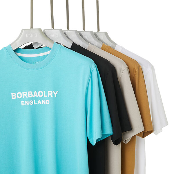 Elasticità elevata Custom Anti-shrink Cotton Crewneck Collo Rotondo T-Shirt Il tuo marchio Casual Fashion Abbigliamento uomo stampato