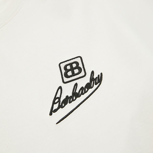 T-shirt da uomo casual 100% cotone 250 gsm oversize Fashion Essential con ricamo a sbuffo personalizzato