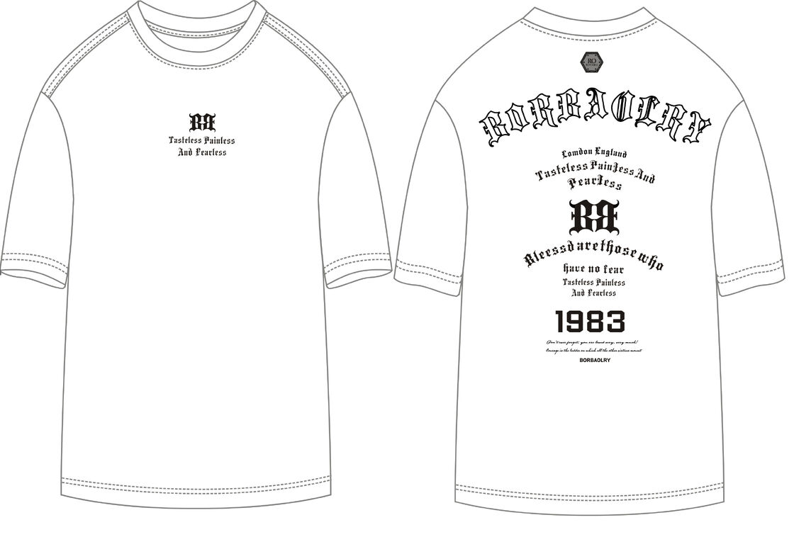 Produttore professionale Nuovo design T-shirt da uomo in cotone a misura