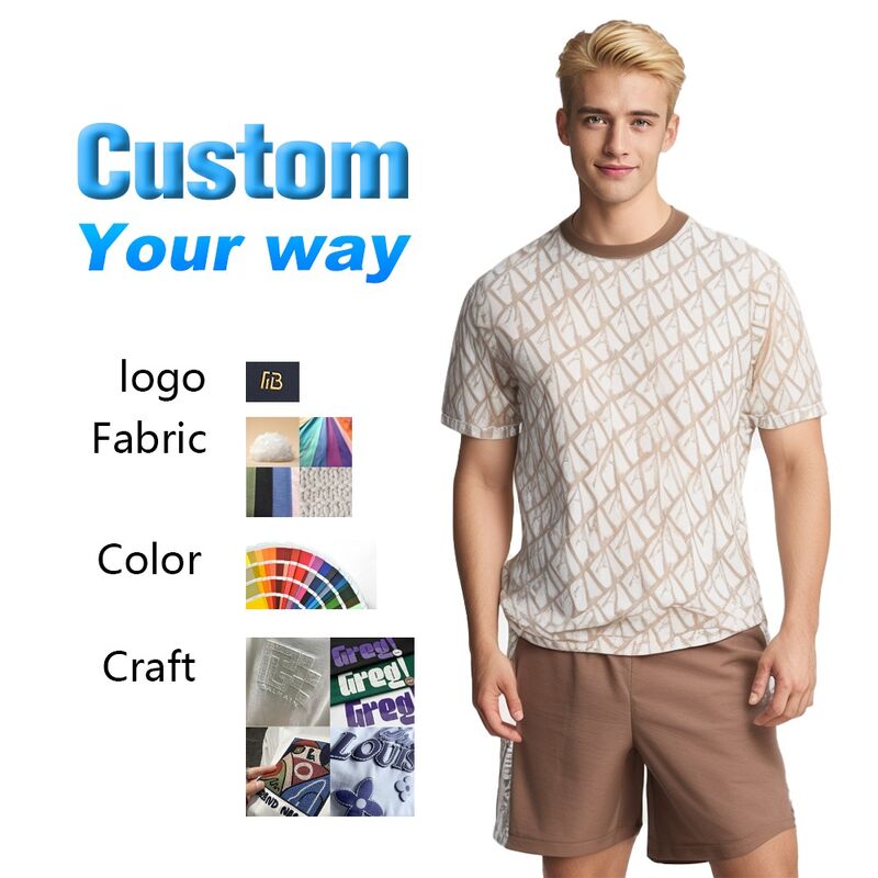 Velocità di fornitura veloce Turtle su misura Mock Neck ricamato Collo spesso O-Neck cotone T-shirt grafiche con logo