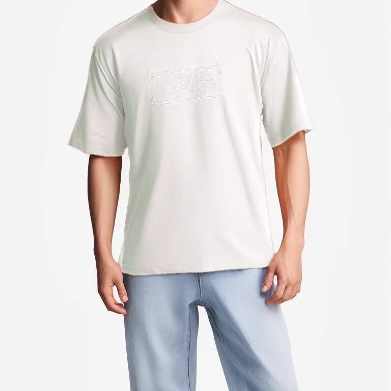 Produttore di T-shirt all'ingrosso T-shirt da palestra aderenti per allenamento Stampa grafica personalizzata T-shirt da uomo Abbigliamento da uomo