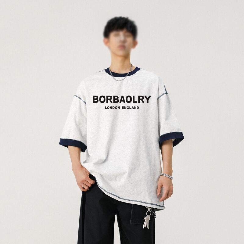 T-shirt di cotone premium Unisex T-shirt da designer T-shirt produttore T-shirt personalizzata T-shirt semplici per la stampa