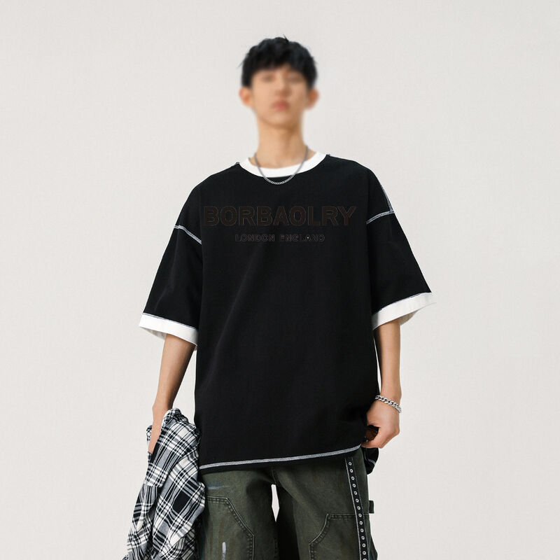 T-shirt di cotone premium Unisex T-shirt da designer T-shirt produttore T-shirt personalizzata T-shirt semplici per la stampa