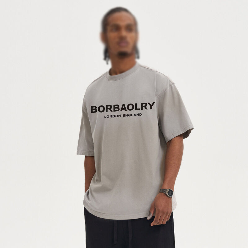 T-shirt da uomo di marca di moda, designer di lusso, in cotone per esterni, t-shirt stampata con scollo rotondo, manica corta, felpa casual