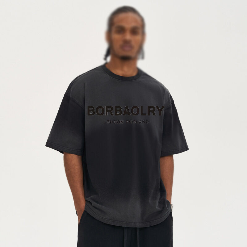 T-shirt da uomo di marca di moda, designer di lusso, in cotone per esterni, t-shirt stampata con scollo rotondo, manica corta, felpa casual