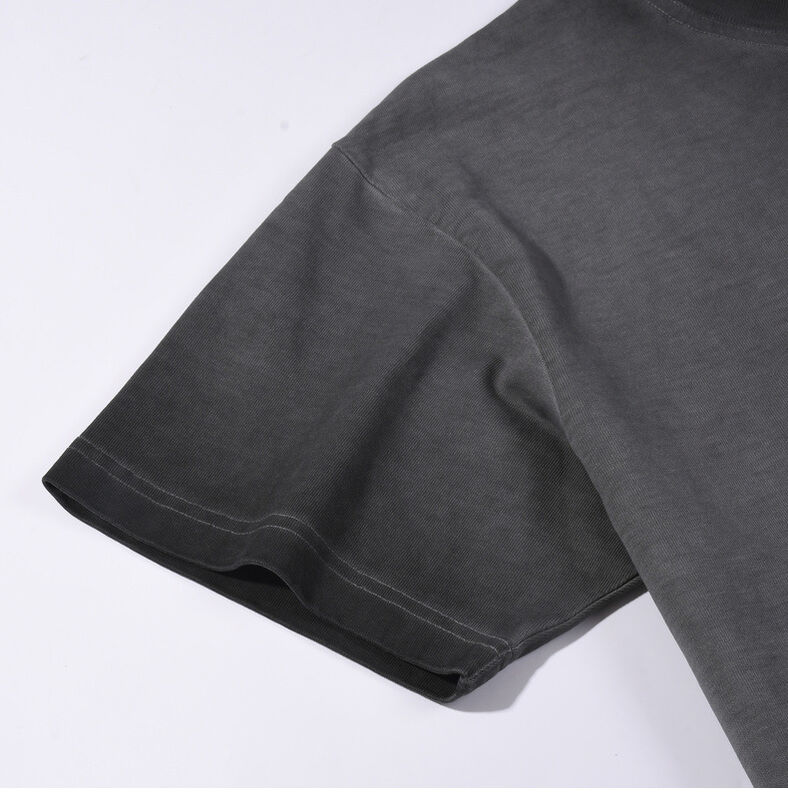 Hot Custom T-shirt maschile lavaggio da fare vecchio stile camicia grande taglia logo personalizzato stampa moda casual camicia a maniche corte