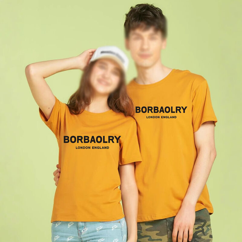 T-shirt stampato su misura Maglieria di alta qualità T-shirt su misura per uomini 220gm T-shirt in bianco e semplice T-shirt di cotone T-shirt da uomo