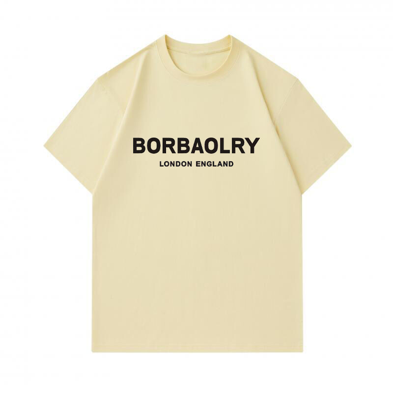 Produttore di t-shirt personalizzate con logo del marchio proprio per uomo, t-shirt in cotone di alta qualità, comoda t-shirt per uomo di marca