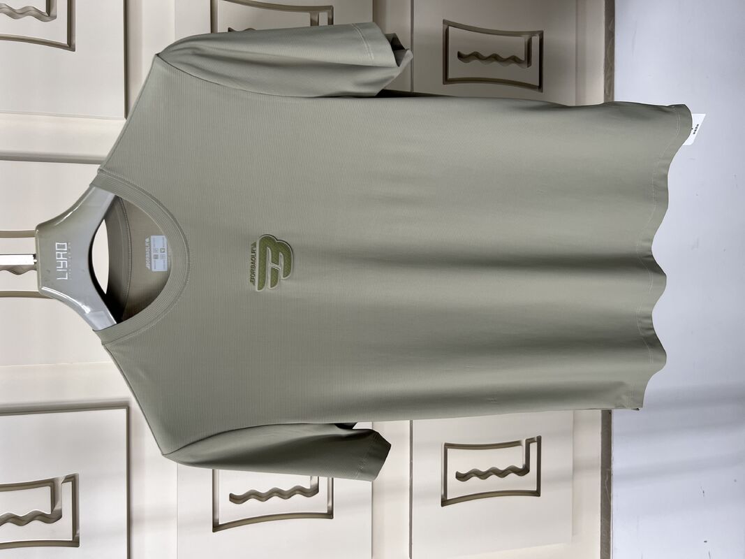 Customizze Men's Olive Green Sports Set - Short - Sleeve T-Shirt & Pants, T-Shirt in tessuto traspirante per uomini