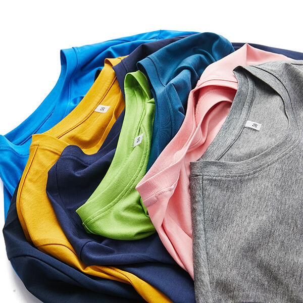 Uomo Donna 100% Cotone Manica Corta Maglia Personalizzata OEM ODM T-shirt Girocollo di Alta Qualità