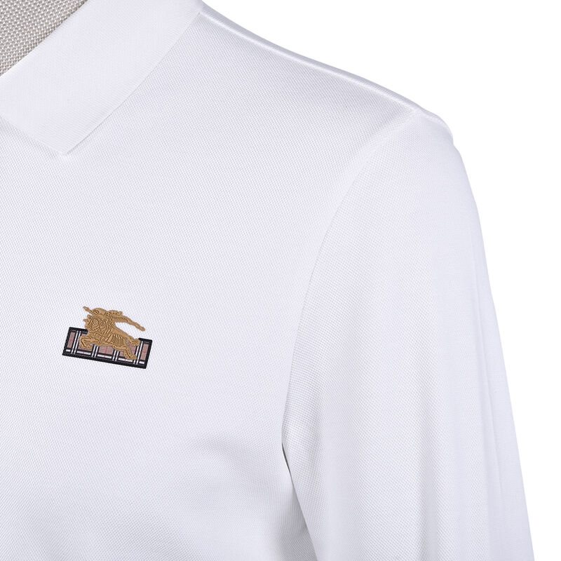 Maglietta Polo in Cotone con Ricamo Logo Personalizzato di Alta Qualità, Polo a Maniche Lunghe da Azienda, Polo da Uomo