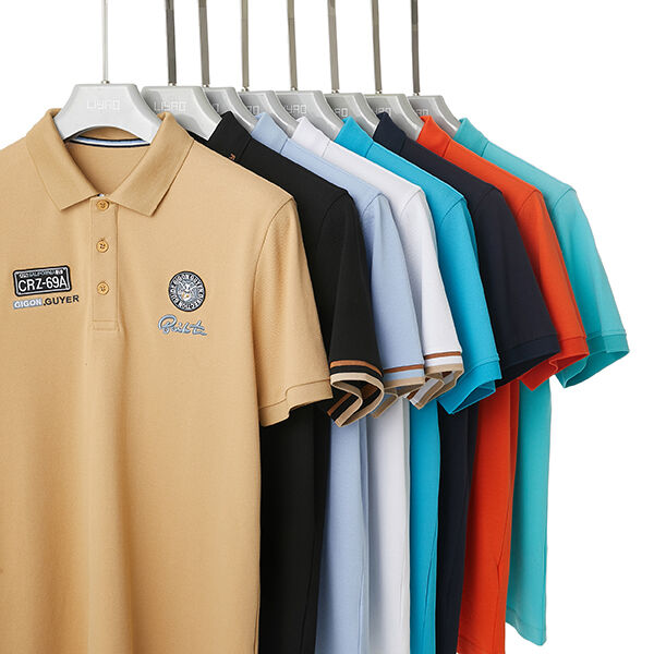 T-shirt Polo Personalizzata con Logo per Uomo 2025 Nuova Estate, T-shirt Slim Fit, Stampa a Sublimazione DTG, Ricamo