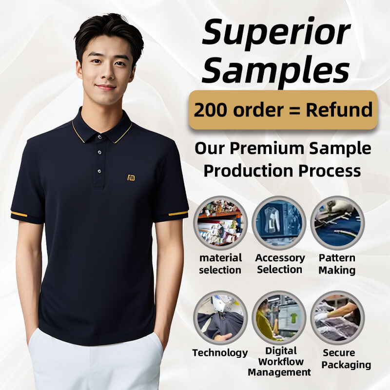 Vendita all'ingrosso Personalizzazione Indumenti sportivi di grandi dimensioni Indumenti sportivi Fornitore Nero Uomini Polo T-shirt