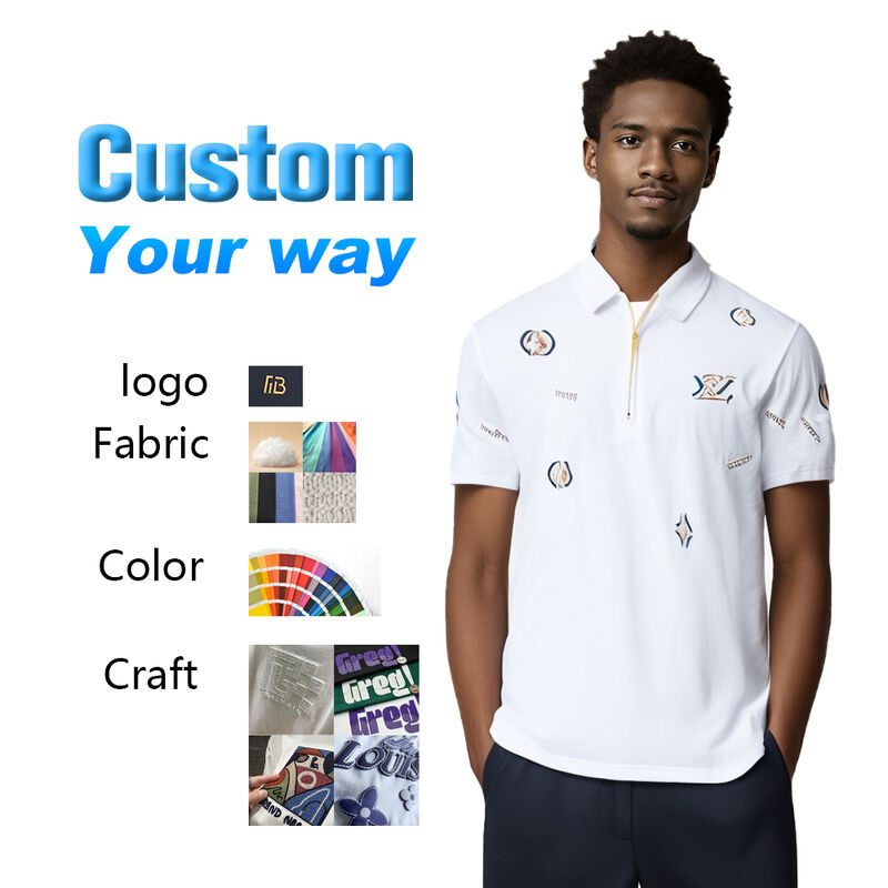 Produttore di tendenza maschile casual tessuto massello manica corta cappotto ricamato lapel versatile base giovanile anti-pilling