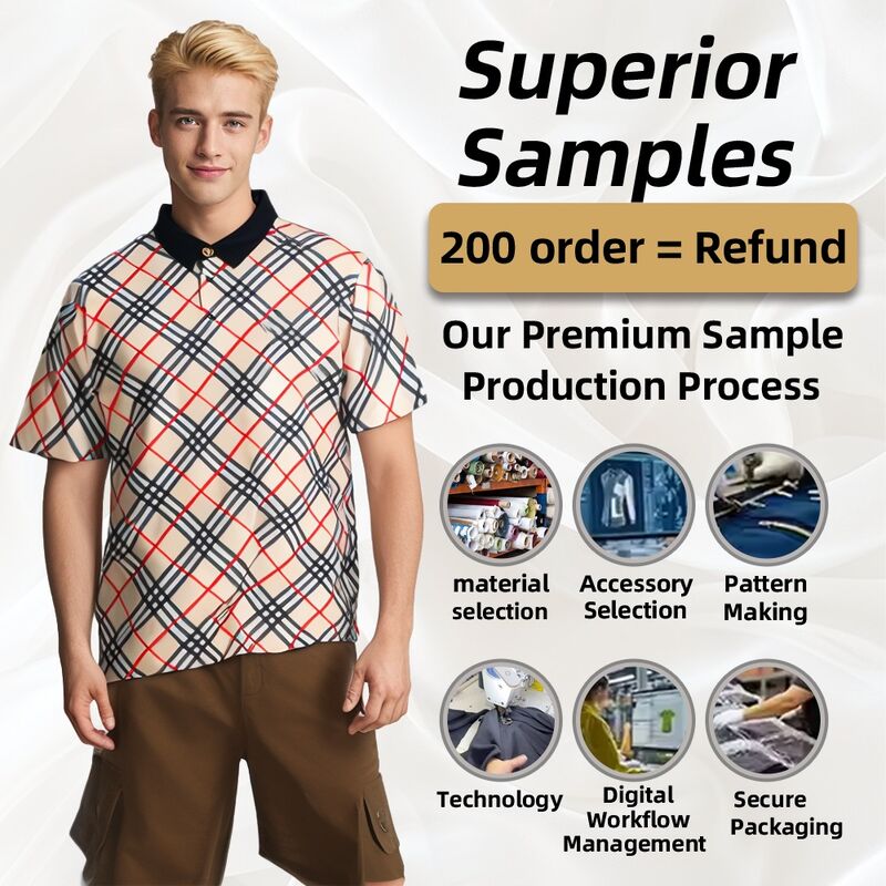 Abbigliamento Uomo T-shirt da Uomo T-shirt a maniche corte in cotone Polo estiva da Uomo