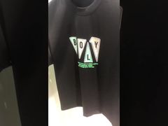 Weaving Method Short Sleeve Cotton T Shirt Knitted For Men