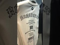 Cotton Plain Custom Men'S T Shirts Oversized Short Sleeve Sew Stitch Logo